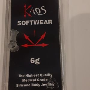 6g Clear Earskin Plugs